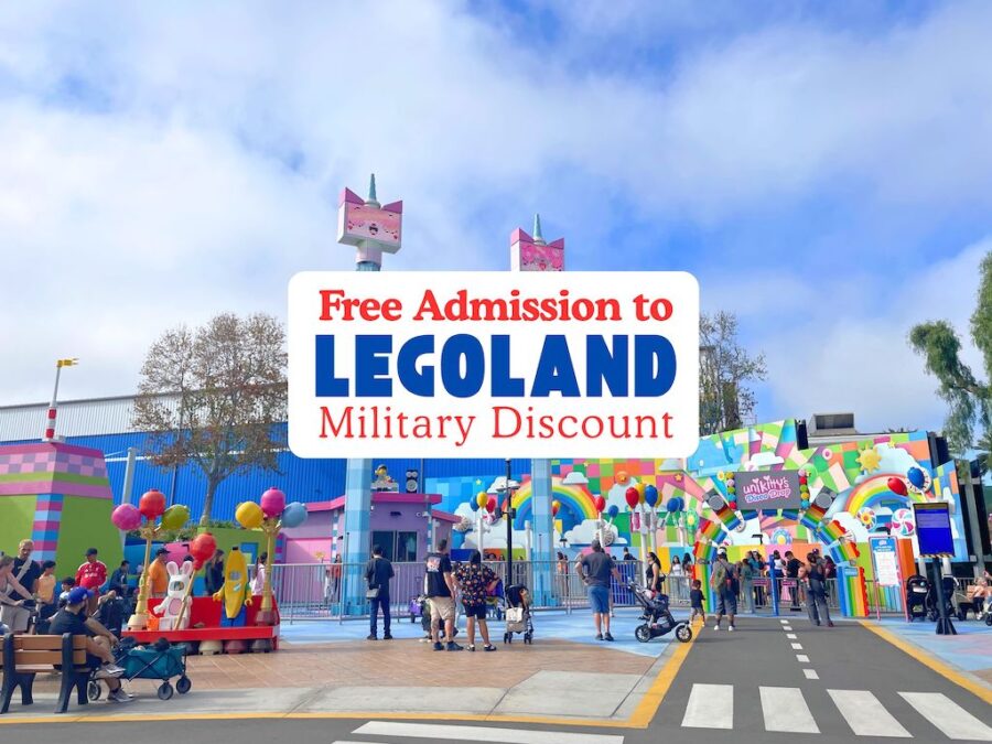 Legoland Military Discount and Free Admission